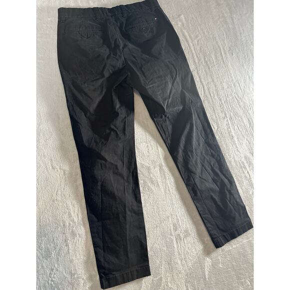 Tommy Hilfiger Slim Fit Black Chino Pants • 30 × 30 - Picture 7 of 10